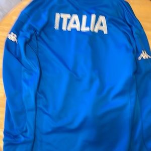 Rare Kappa team Italia warm up jacket. Rare size XL. From the 2002 World Cup.
